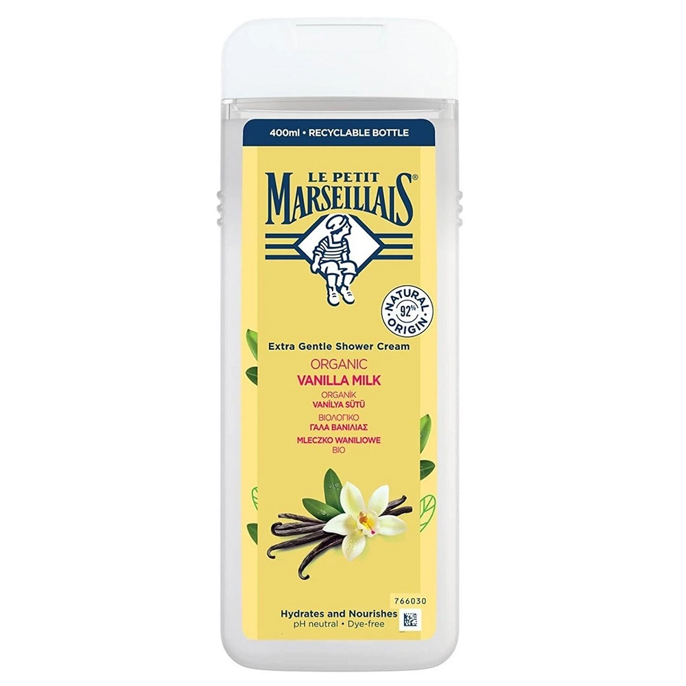 Extra Gentle Shower Cream Bio Sprchový Gél Creamy Vanilla Milk 400ml