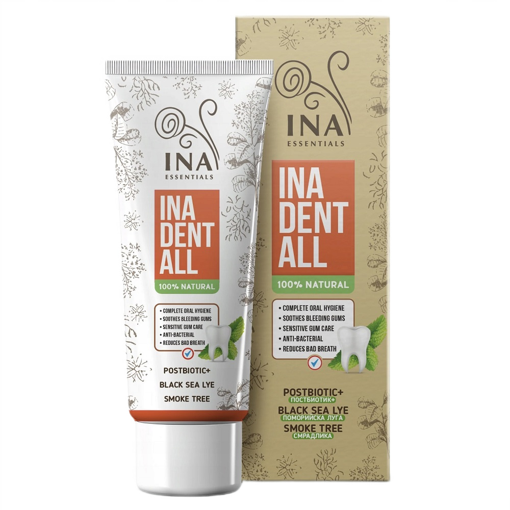 _Ina Dent-All Prírodná Zubná Pasta Bez Fluoridu 75ml