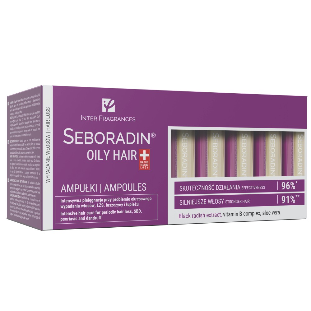 Ampulky Na Mastné Vlasy 14x5,5ml