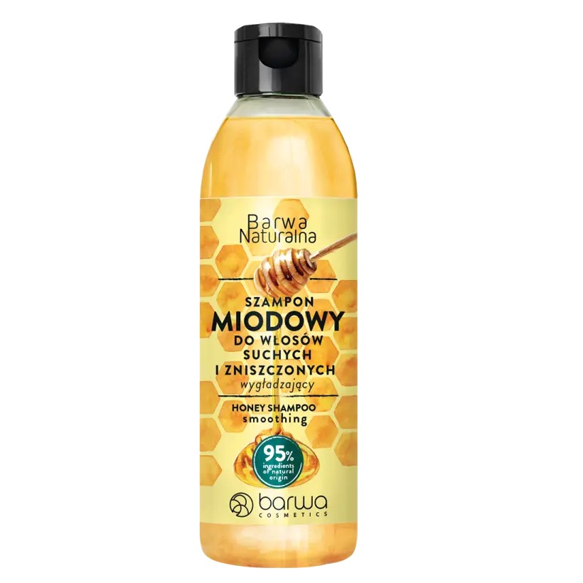 Barwa Naturalna - Miód Prírodný Vyhladzujúci Medový šAmpón 300 Ml