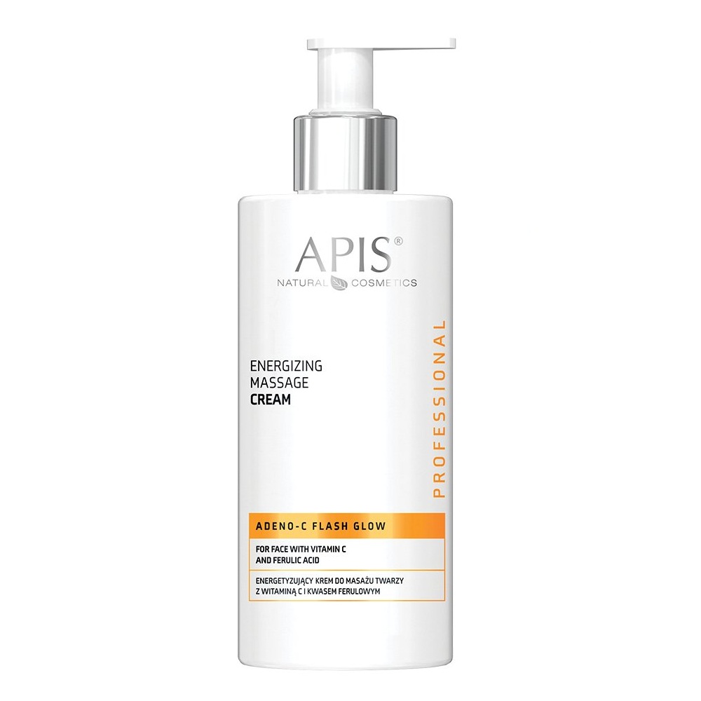 Adeno-C Flash Glow Krém Na Masáž Tváre S Vitamínom C A Kyselinou Ferulovou 300 Ml