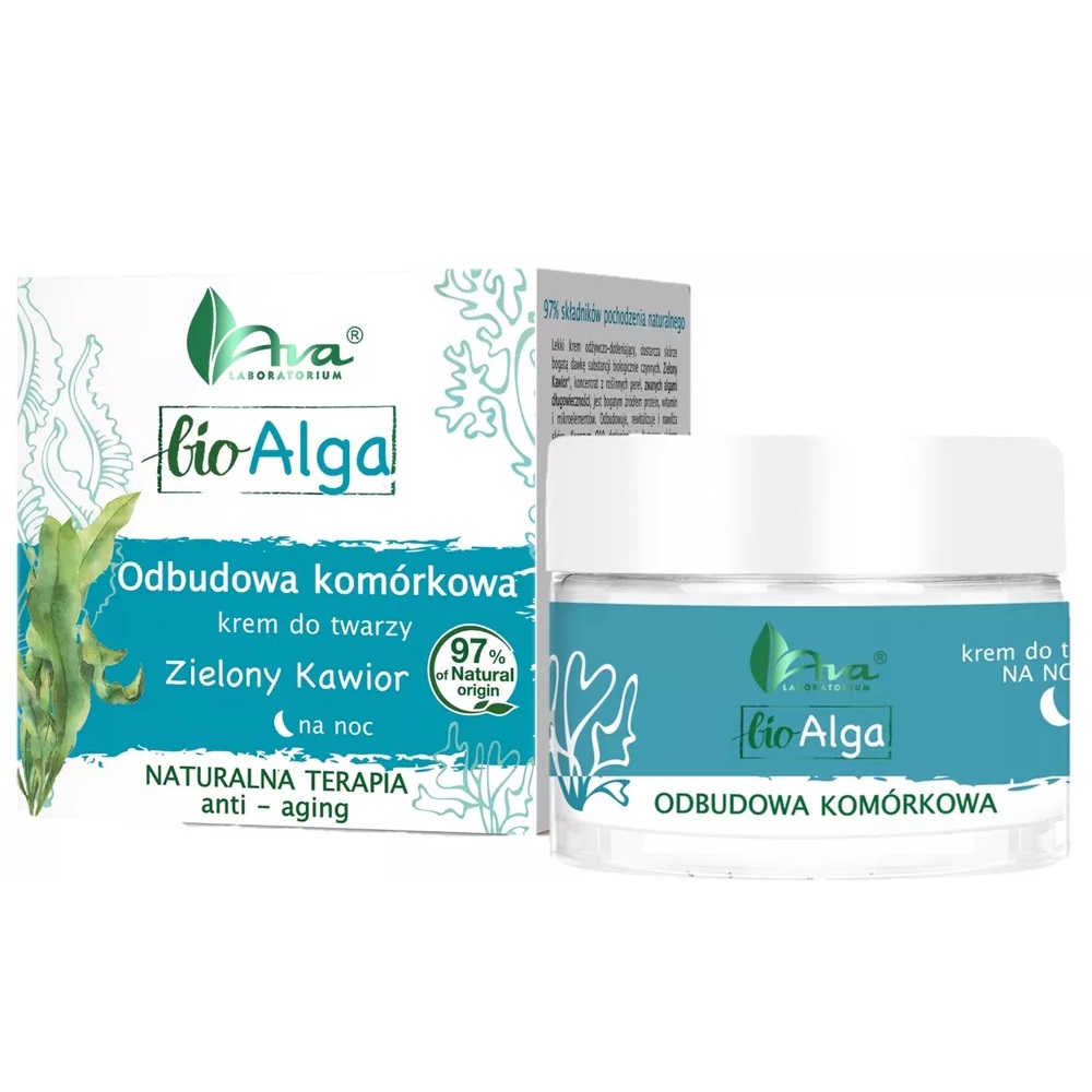 Ava Laboratory, Bio Alga Nočný Krém - Bunková Rekonštrukcia 50ml