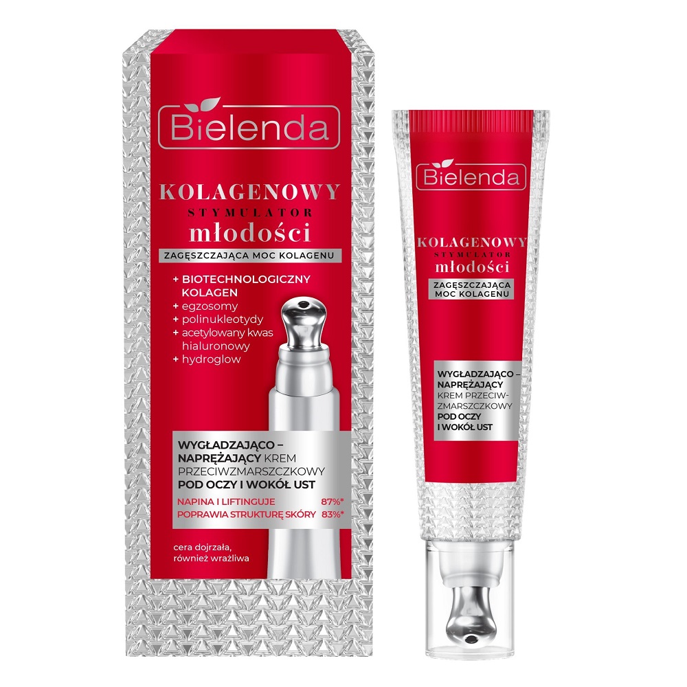 Collagen Youth Stimulator Vyhladzujúci A Vypínací Krém Proti Vráskam Pod Očami A Okolo Pier 15ml