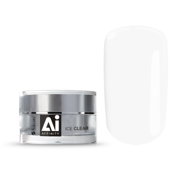 Gel Affinity Stredne Hustý Jednofázový Gél Na Nechty Ice Clear 15g