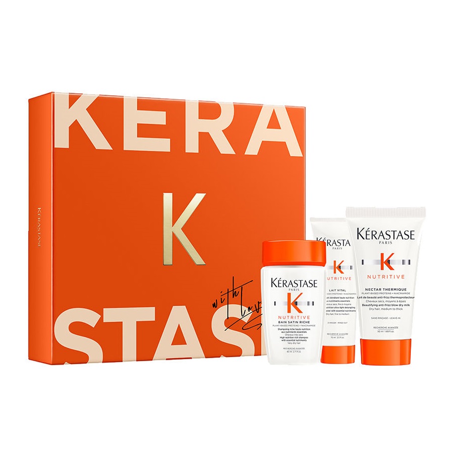 Nutritive Set Vyživujúci šAmpón Na Vlasy 80ml + Vyživujúce Mlieko Na Vlasy 75ml + Termálny Nektár Na Vlasy 50ml