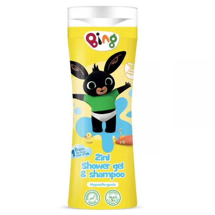 Sprchový Gél A šAmpón 2v1 Banana 300ml