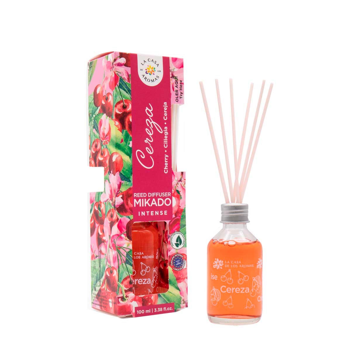 Mikado Intense Vonné Tyčinky Cherry 100ml