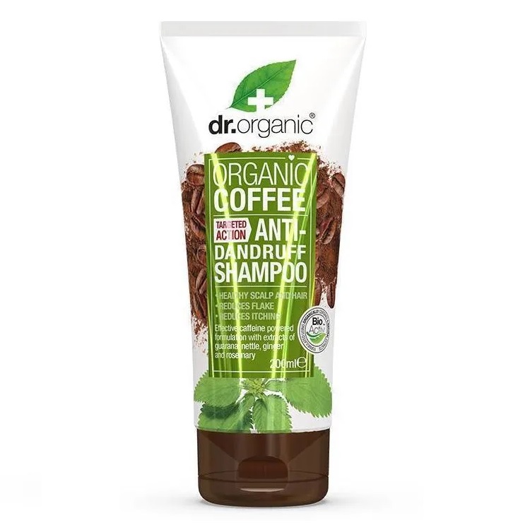 Kávový šAmpón Proti Lupinám S Výťažkom Z Organickej Kávy 200 Ml