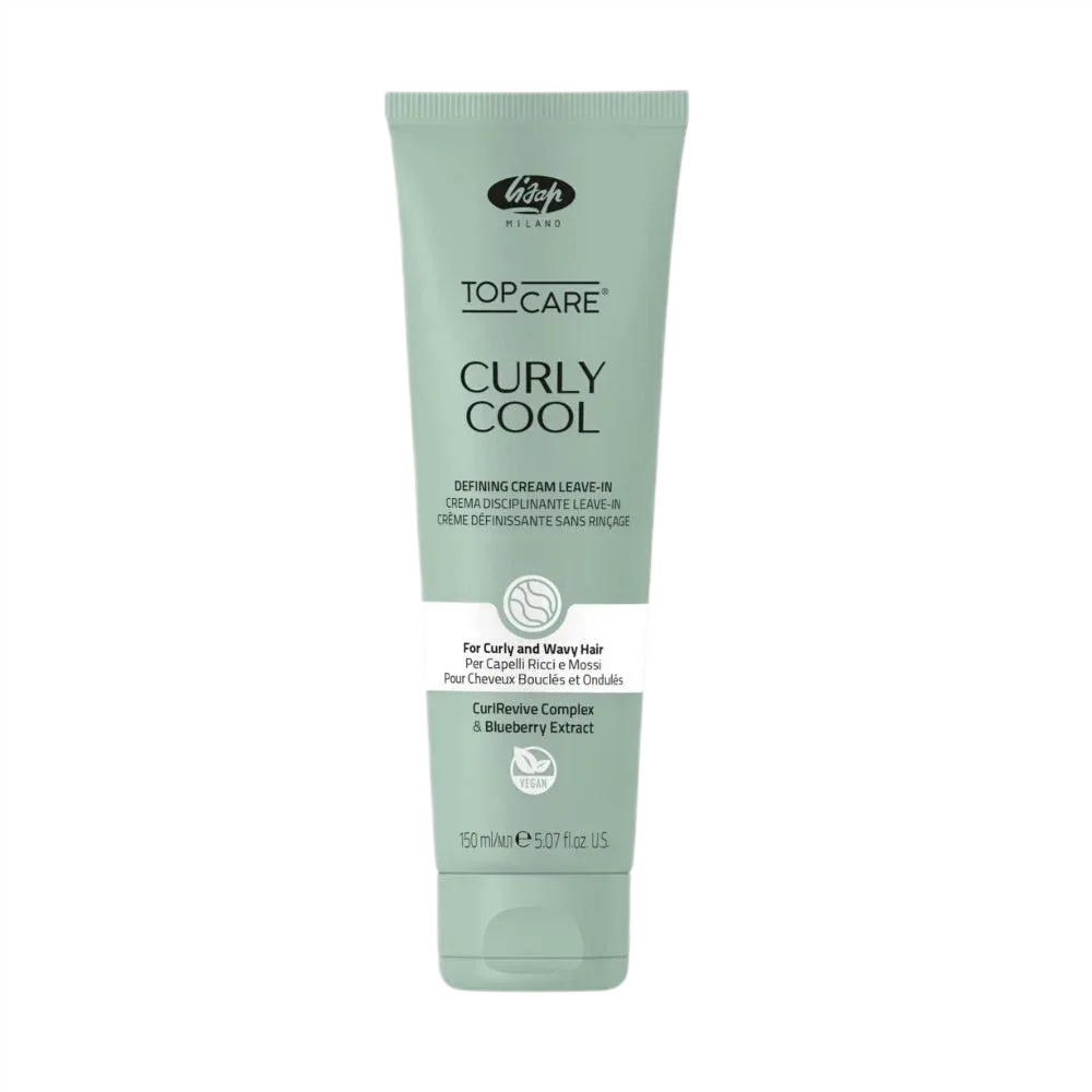 Top Care Curly Cool Krém Na Zvýraznenie Kučierok Pre Kučeravé Vlasy 150 Ml