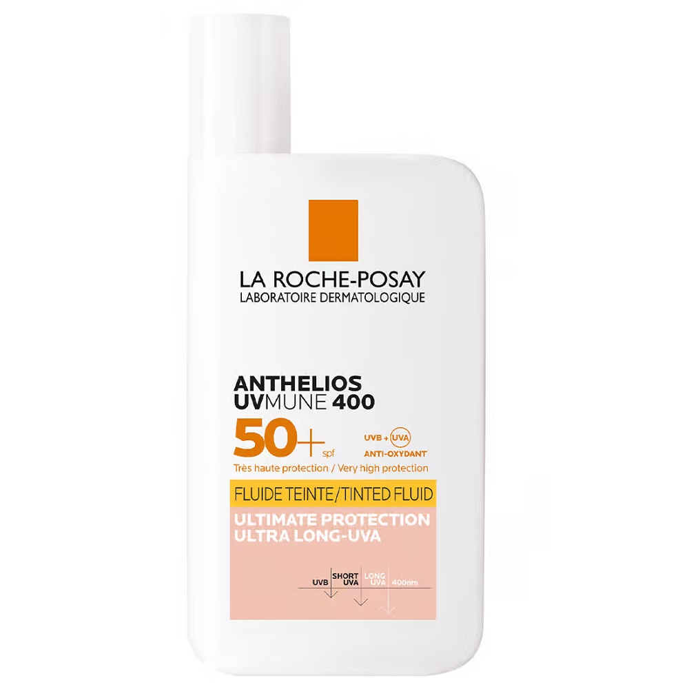 Anthelios UVmune 400 Tónovaný Opaľovací Fluid SPF50+ 50ml