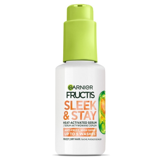 Fructis Keratin Sleek & Stay Sérum Na Suché A Kučeravé Vlasy 50ml