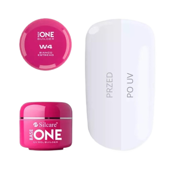 _Base One UV Gel Builder Nail Builder Bianco Estremo 15g