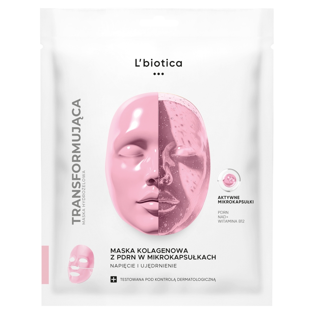 Hydrogel Masks Kolagénová Maska S PDRN V Mikrokapsulách – Napnutie A Spevnenie, 1 Ks.