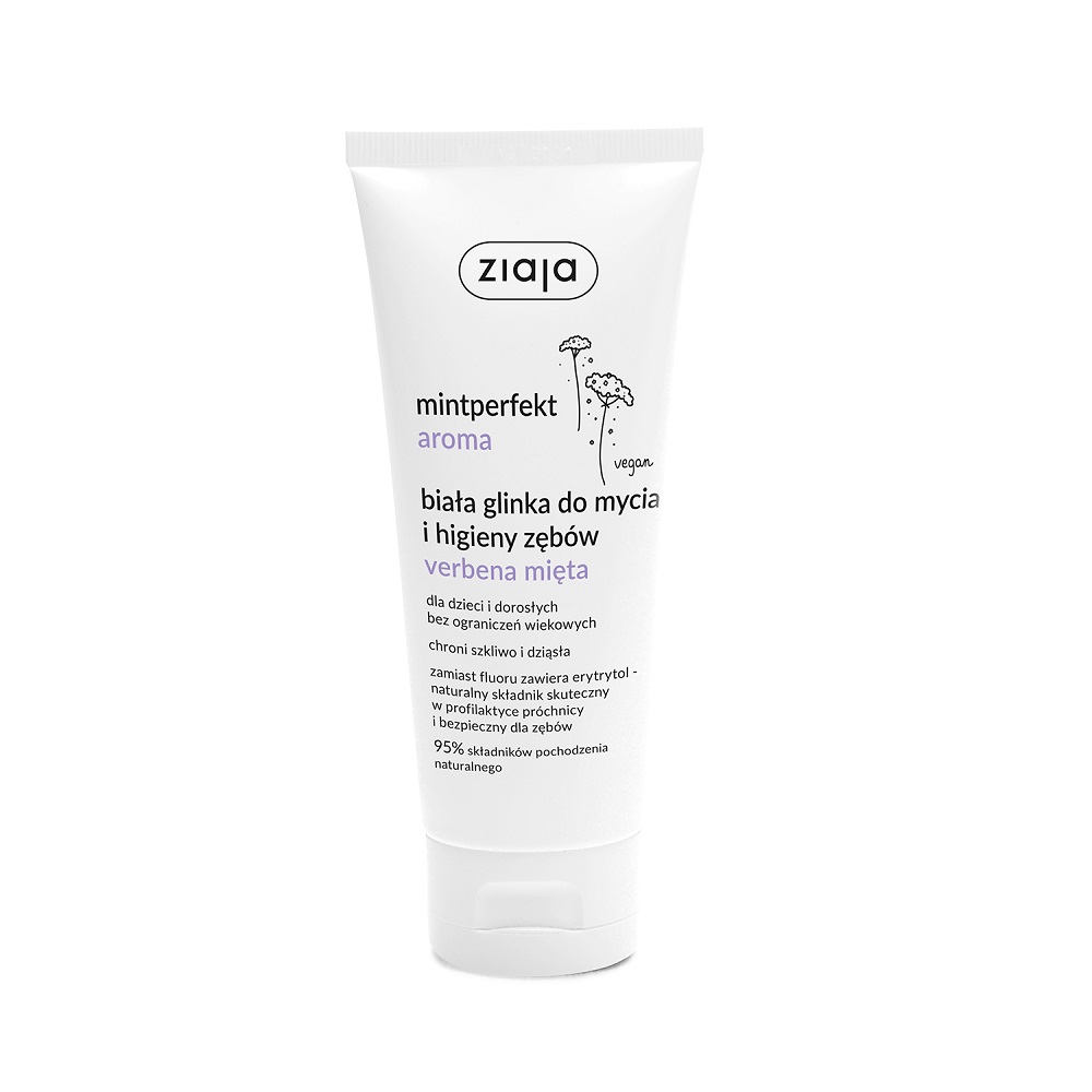 Mintperfekt Aroma Biely íL Na čIstenie A Hygienu Zubov Verbena Mint 100ml
