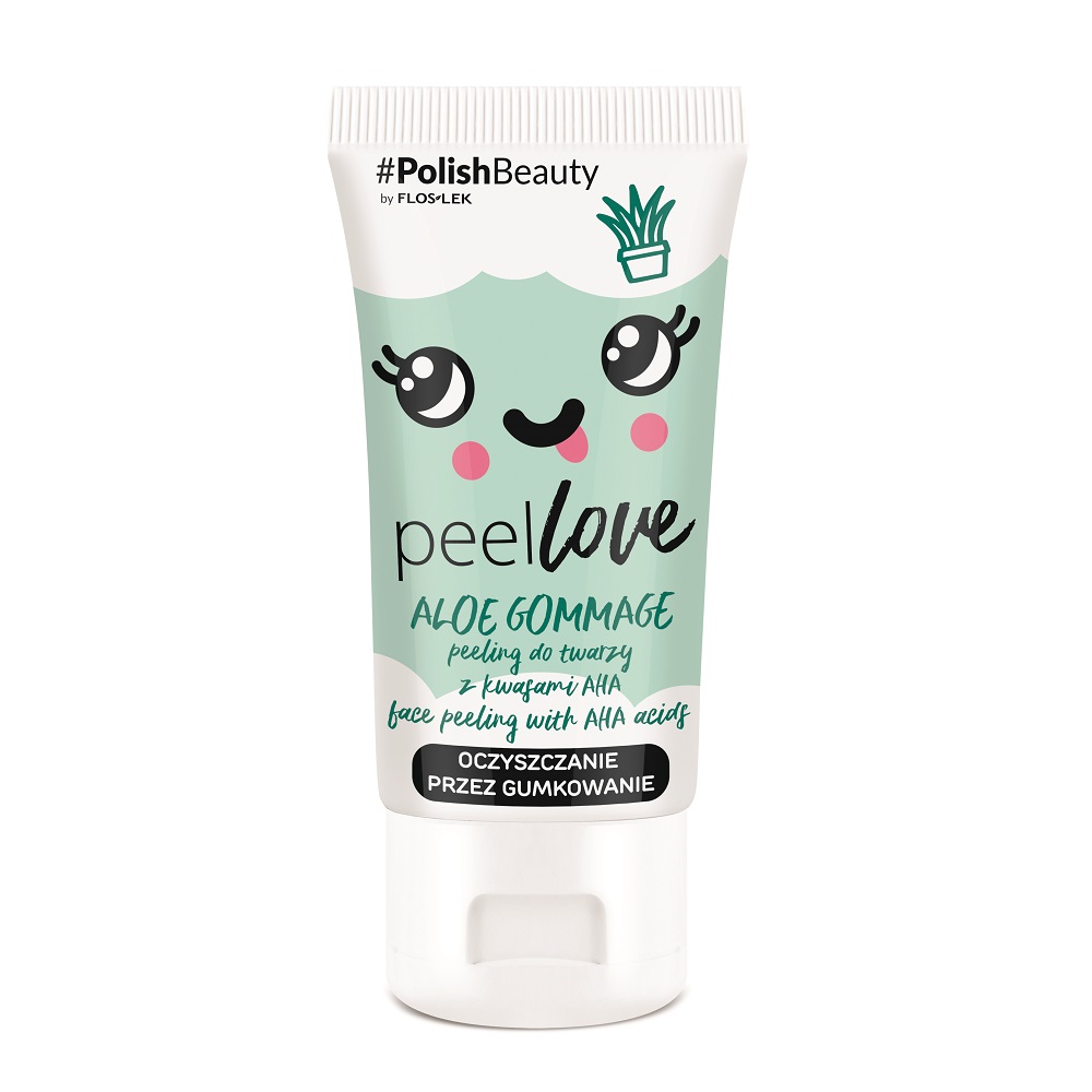 Peellove Aloe Gommage Peeling Na Tvár S AHA Kyselinami 75ml