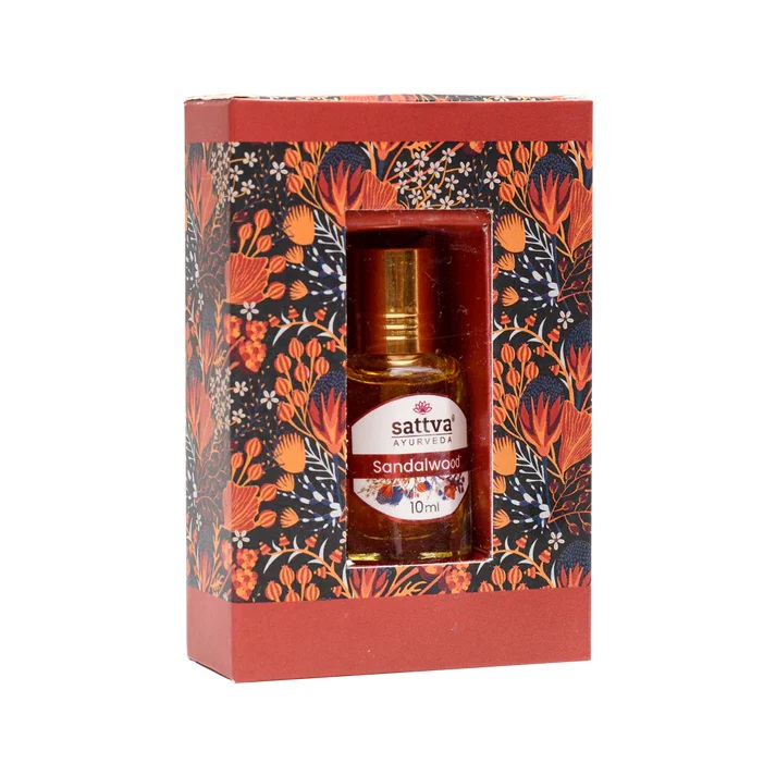 Aromatyczne Indyjskie Perfumy W Olejku Indický Parfum V Oleji Sandalové Drevo 10ml