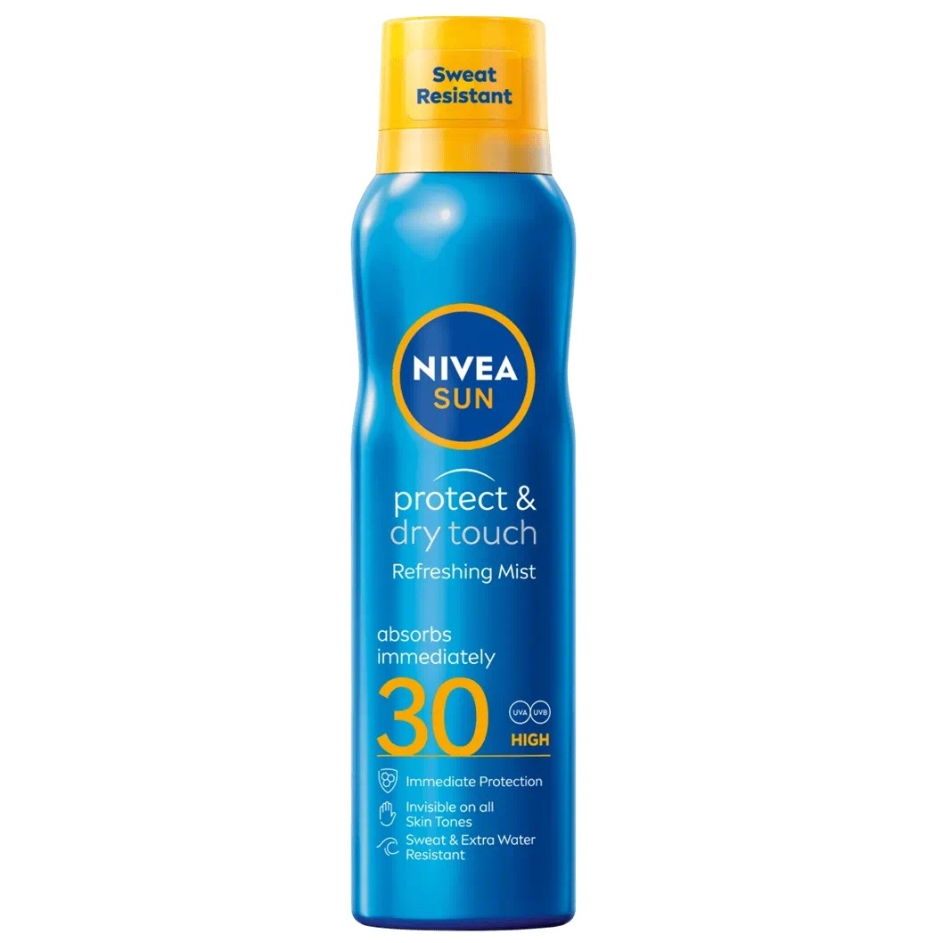 Sun Protect & Dry Touch Osviežujúca Hmla Na Opaľovanie SPF30 200ml