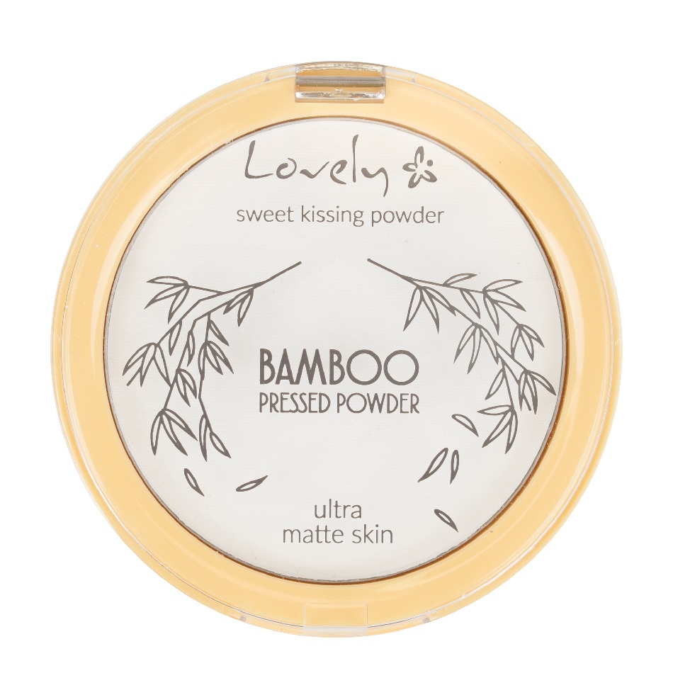 Bamboo Pressed Powder Transparentný Zmatňujúci Púder Na Tvár 10g