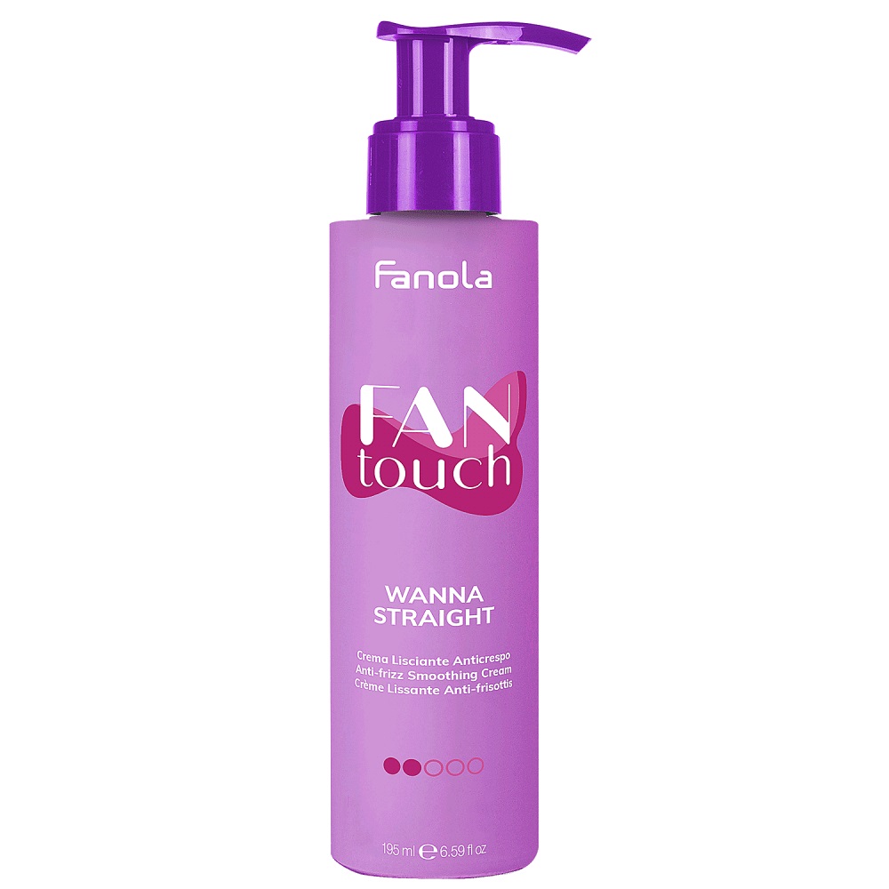 FanTouch Wanna Straight Vyhladzujúci Krém Proti Krepovateniu 195 Ml
