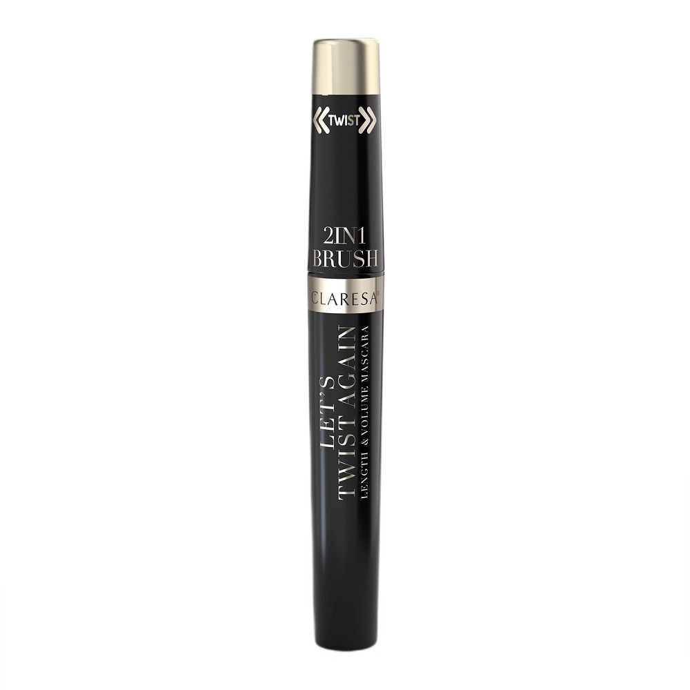 Let's Twist Again Length & Volume Mascara Riasenka Na Predĺženie A Zahustenie Rias Blac…