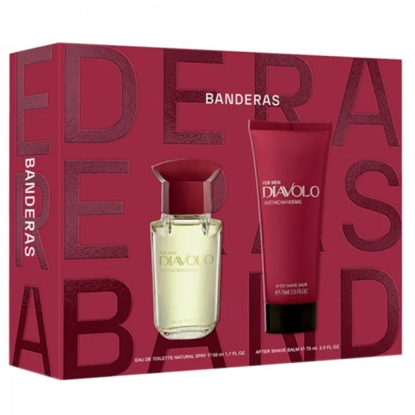 Diavolo For Men Sada: 50 Ml Toaletnej Vody V Spreji + 75 Ml Balzamu Po Holení