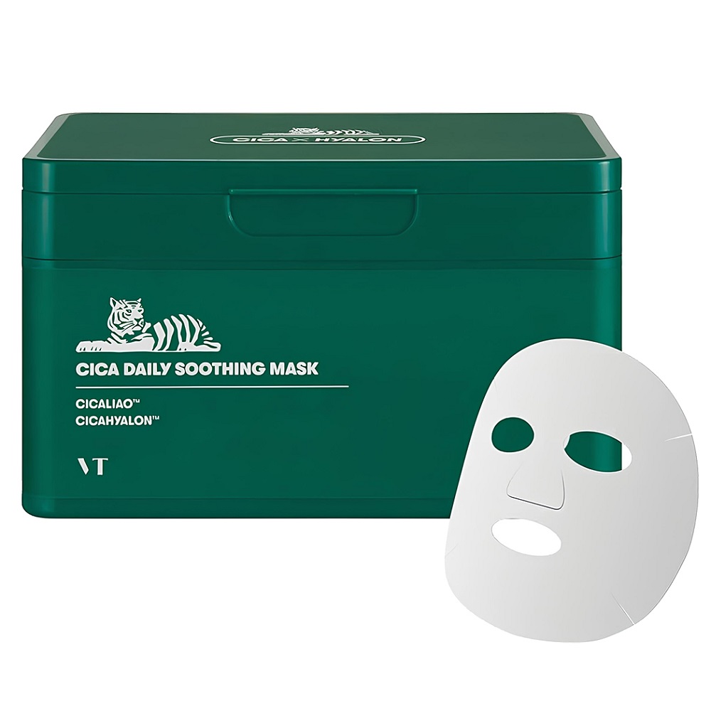 Cica Daily Soothing Mask Upokojujúca Pleťová Maska 30ks.