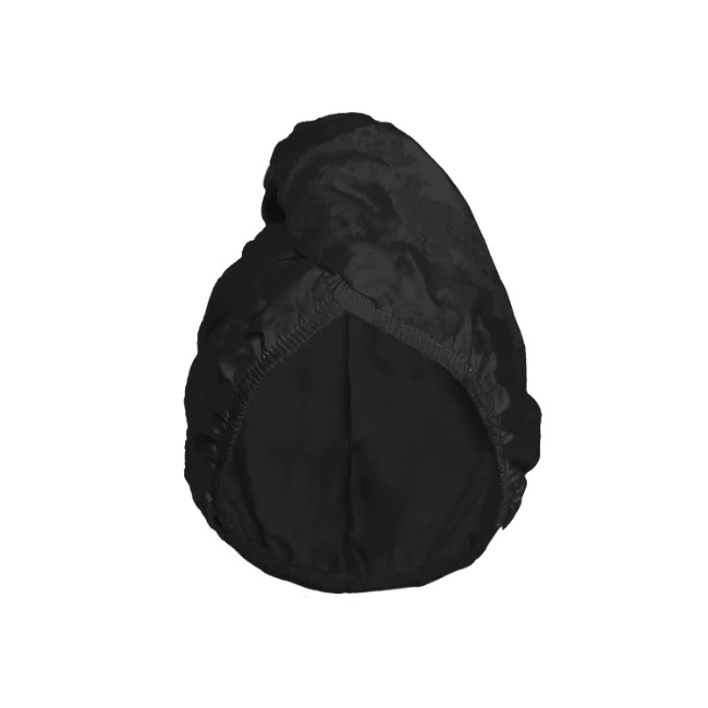 Eco-friendly ŠPortový Zábal Na Vlasy šPortový Turban-ručník Black