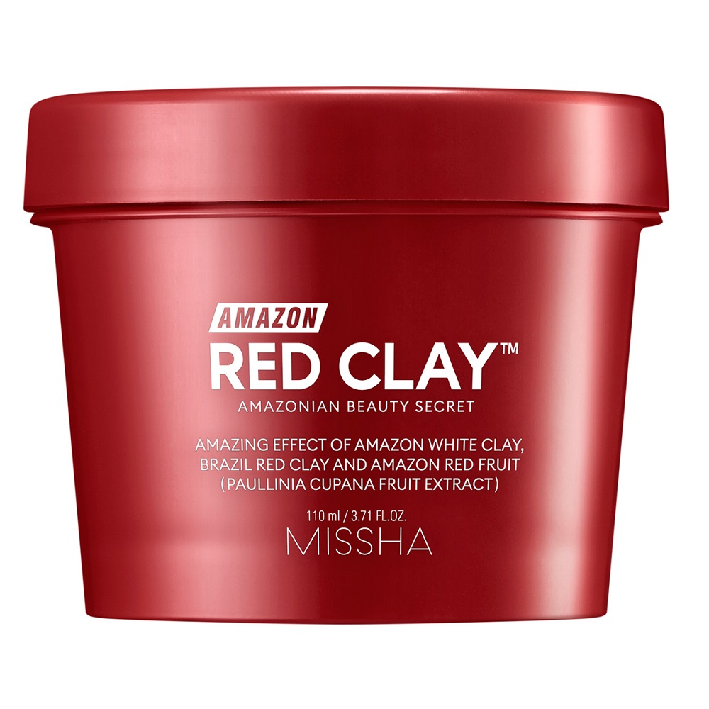 Amazon Red Clay Pore Mask čIstiaca Zmývateľná Maska 110ml