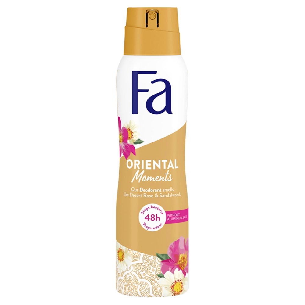 Oriental Moments Dezodorant V Spreji S Vôňou Púštnej Ruže A Santalového Dreva 150 Ml