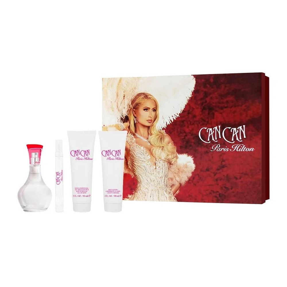 Plechovka Súprava Parfumovaná Voda V Spreji 100ml + Telové Mlieko 90ml + Sprchový Gél 90ml + Parfumovaná Voda V Spreji 10ml