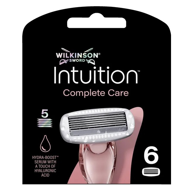 Intuition Complete Care Náhradné čEpele Do Holiaceho Strojčeka Pre žEny, 6 Ks