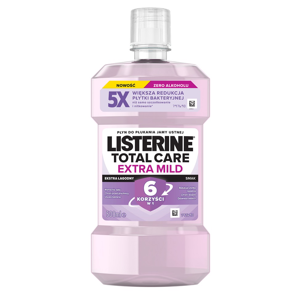 Total Care úStna Voda Extra Mild 500 Ml
