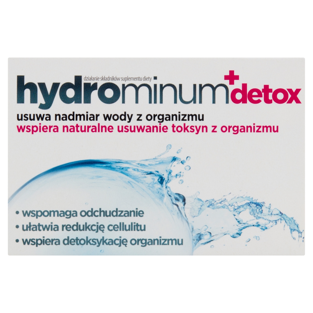 Detox Doplnok Stravy Na Odstránenie Prebytočnej Vody A Toxínov Z Tela 30 Tabliet