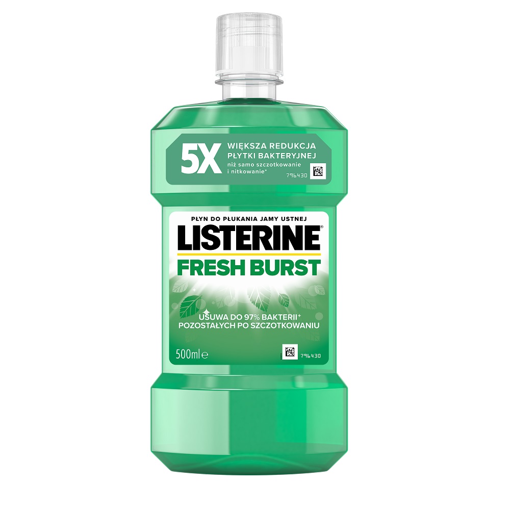 ÚStna Voda Listerine Fresh Burst 500 Ml
