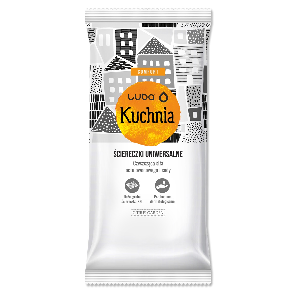 Comfort Viacúčelové Vlhčené Kuchynské Utierky 32ks