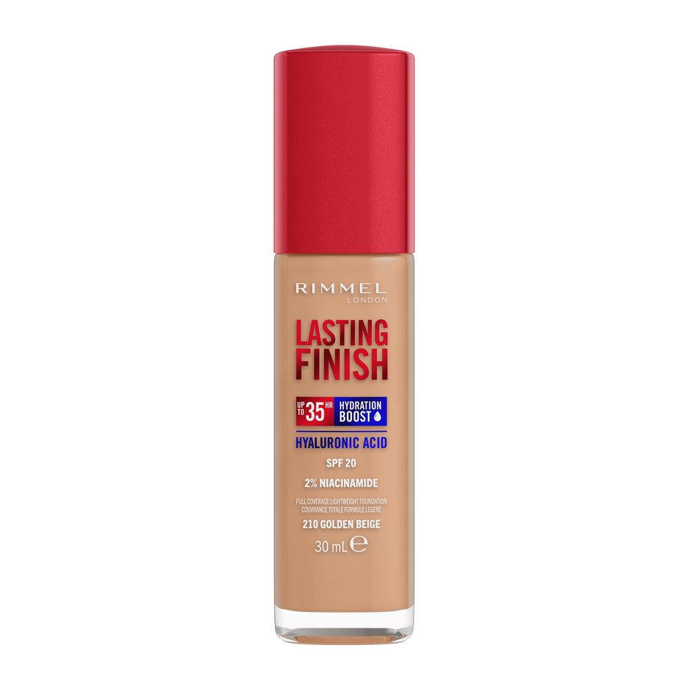 Lasting Finish 35H Vysoko Hydratačný A Dlhotrvajúci Podkladový Krém Na Tvár S SPF20 210 Golden Beige 30ml