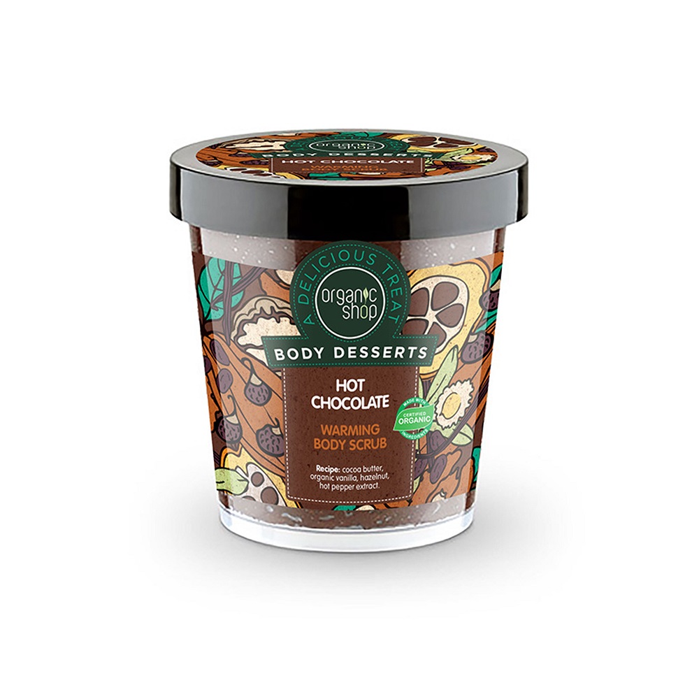 Body Desserts Hrejivý Telový Peeling Horká čOkoláda 450ml