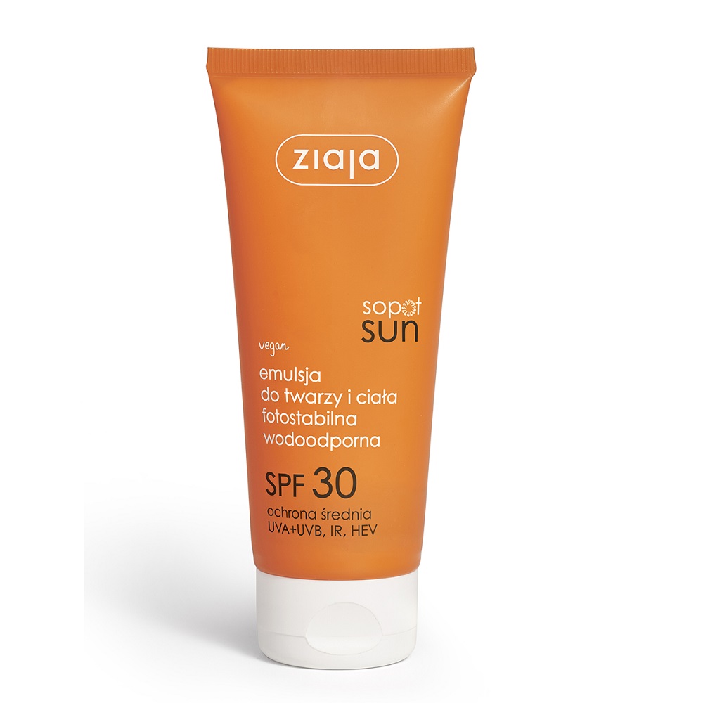 Sopot Opaľovacia Emulzia Na Tvár A Telo SPF30 100ml
