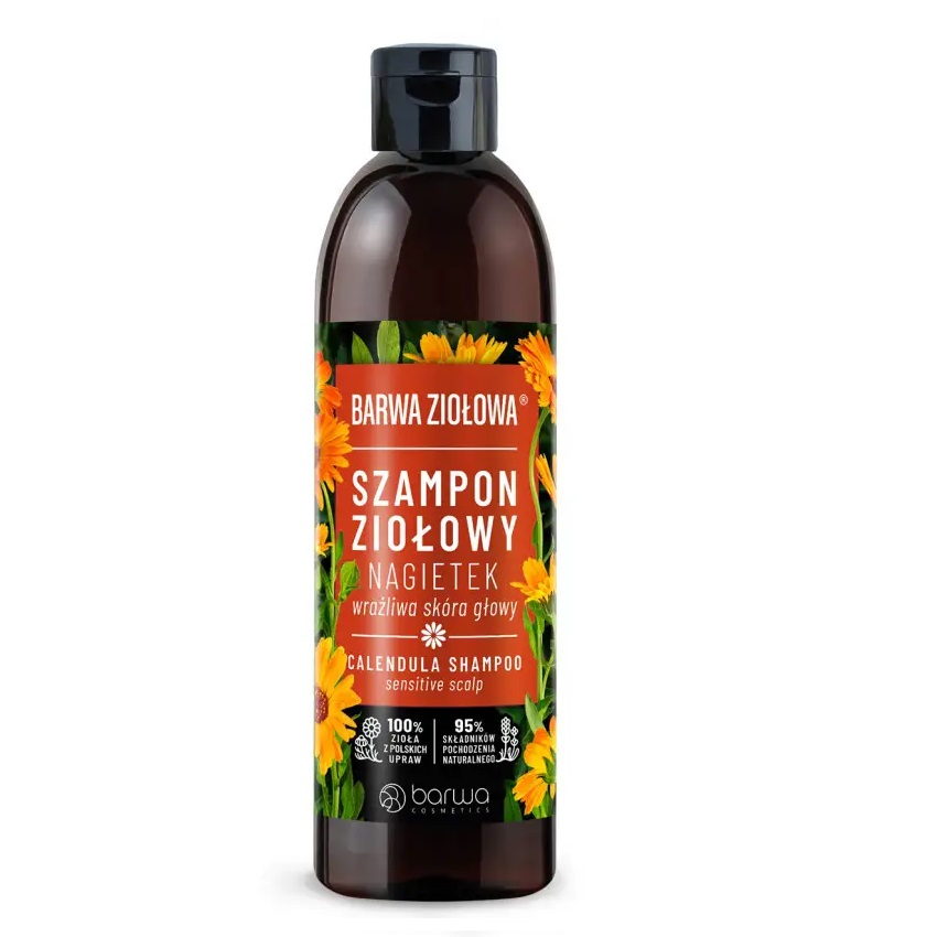 Bylinný šAmpón Na Citlivú Pokožku Hlavy Calendula 250ml