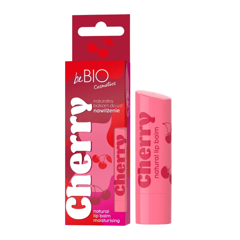 Natural Lip Balm Prírodný Hydratačný Balzam Na Pery Cherry 5g