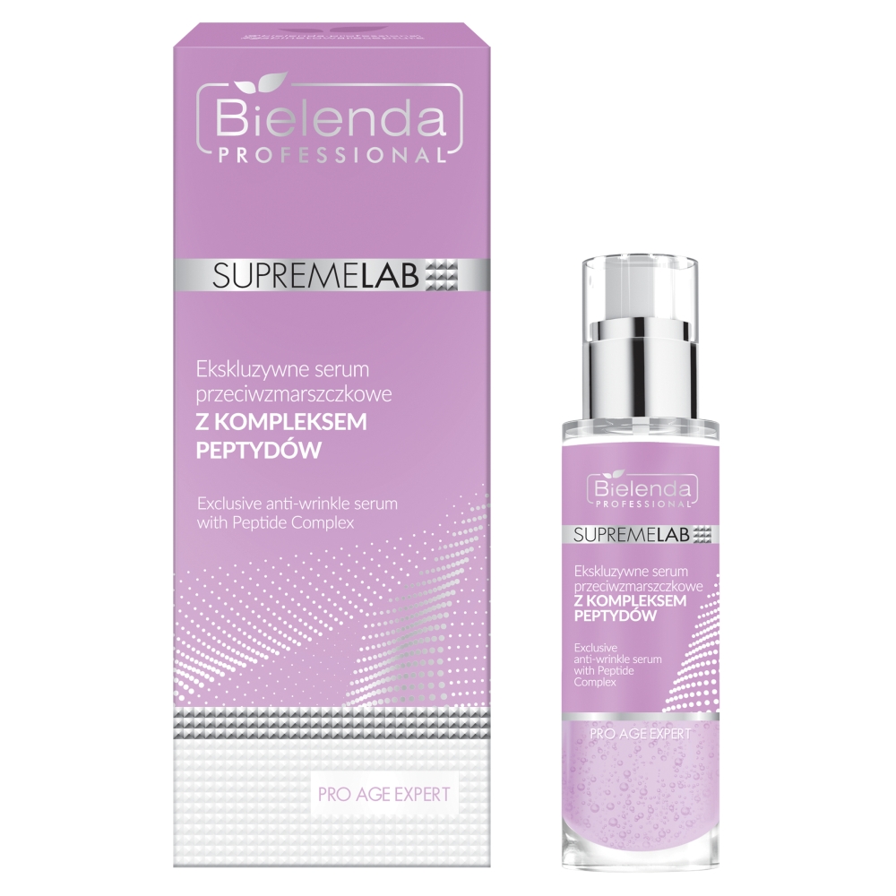 SupremeLab Pro Age Expert Exkluzívne Sérum Proti Vráskam S Peptidovým Komplexom 30ml