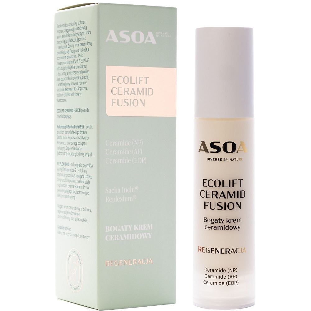 Ceramid Ecolift Ceramid Fusion – Výživný Krém S Ceramidmi, 50 Ml