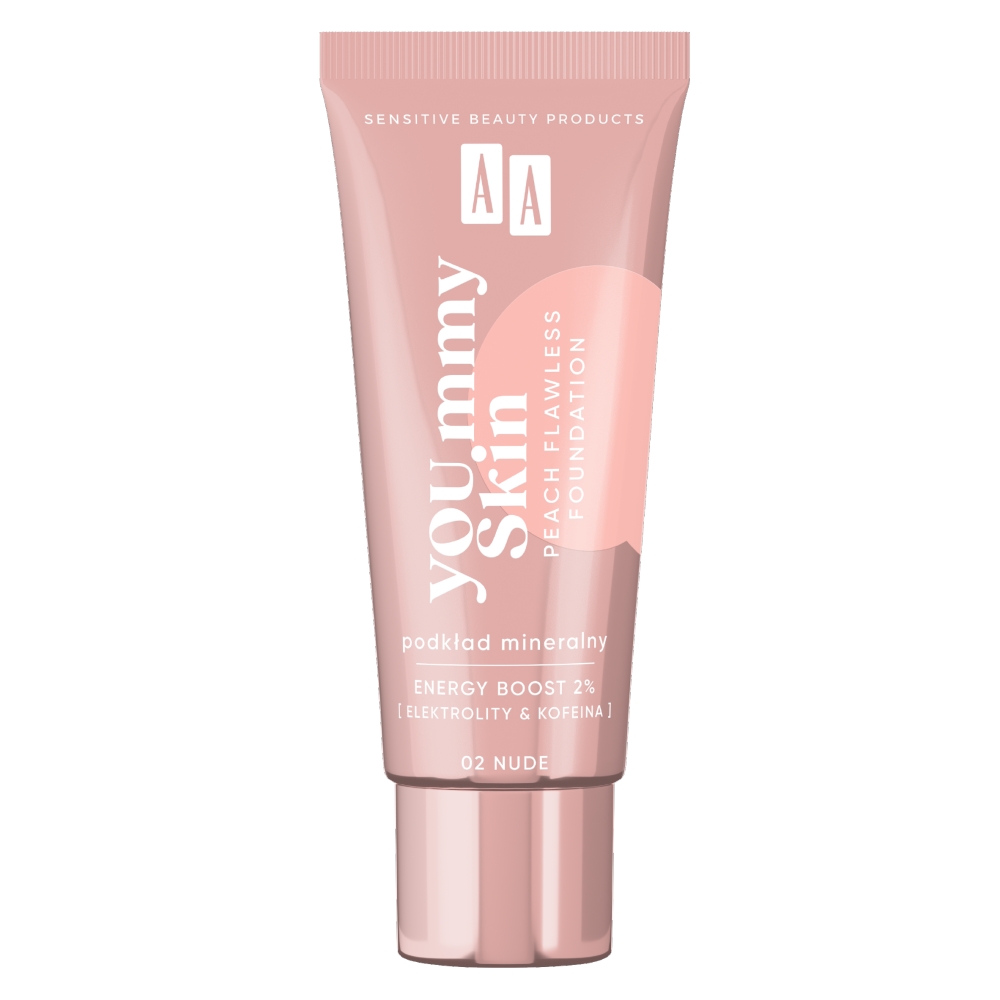 YOU.Mmy Skin Peach Flawless Foundation 3