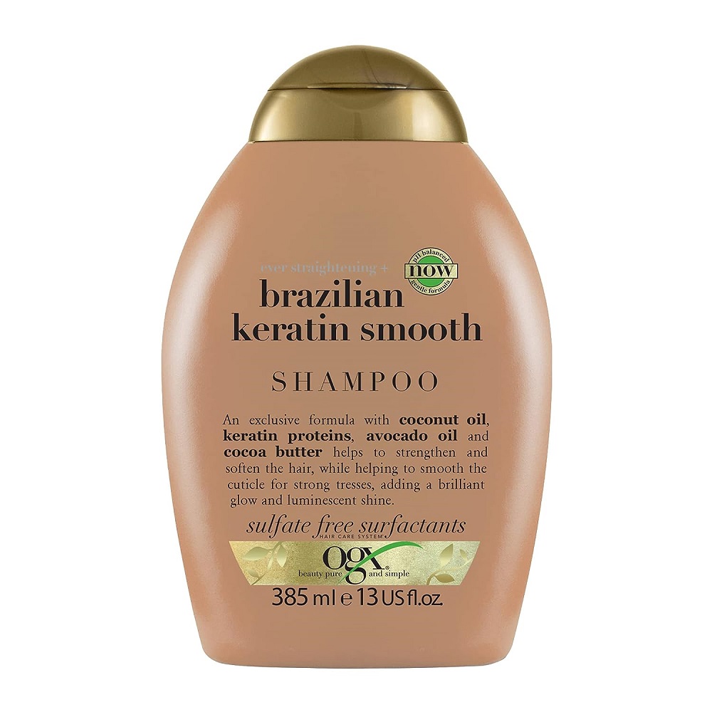 Brazylijska Keratyna Ever Straightening + Brazilian Keratin Smooth Shampoo – Vyhladzujúci šAmpón S Brazílskym Keratínom 385 Ml