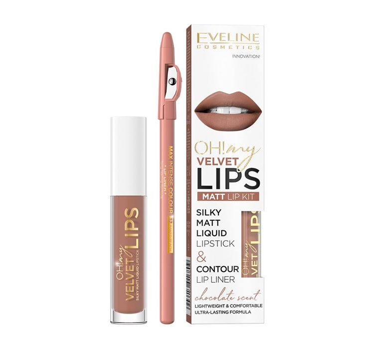 Oh! My Velvet Lips Liquid Matt Lip Kit 3