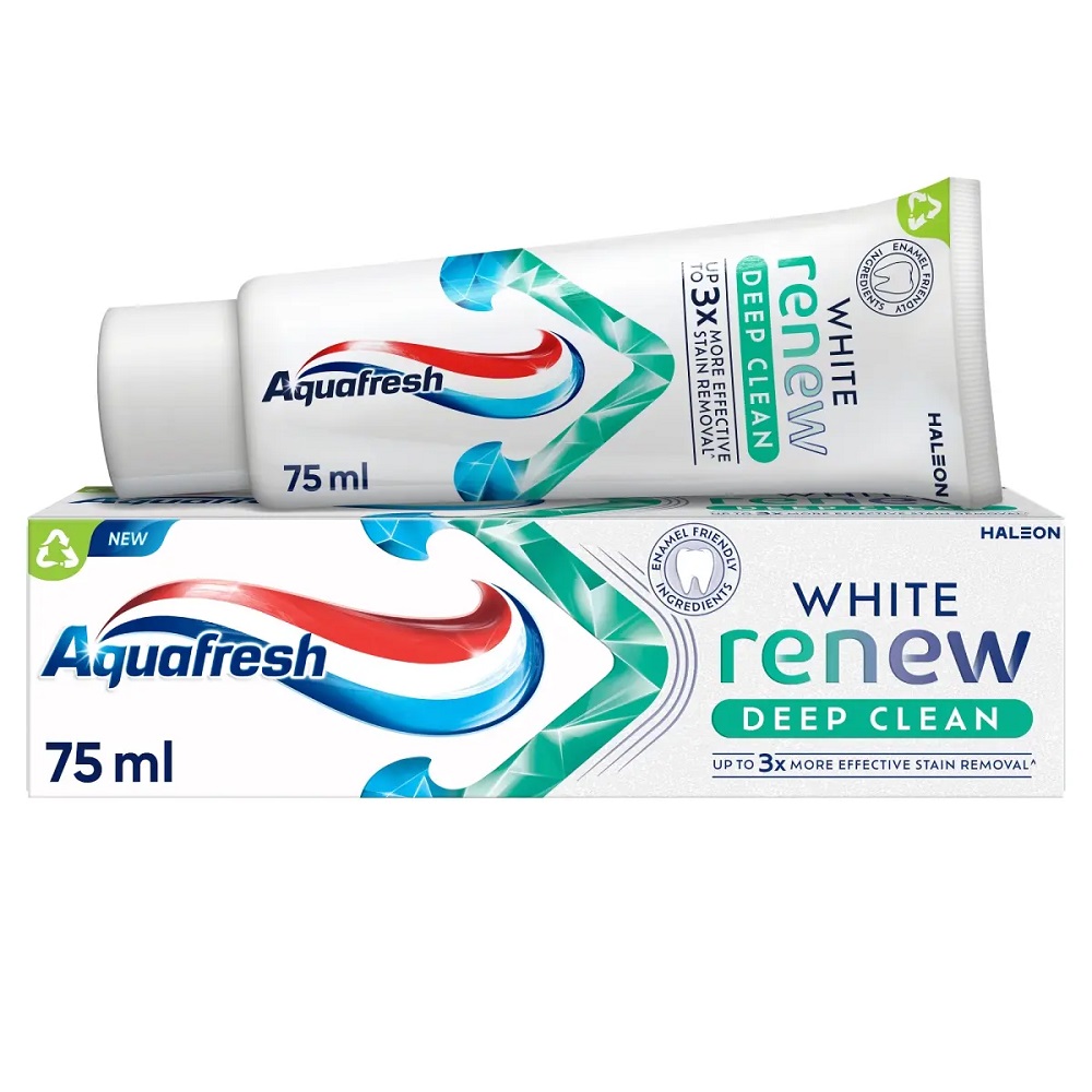Zubná Pasta Aquafresh White Renew Deep Clean S Fluoridom 75 Ml