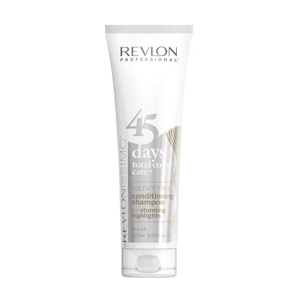 Revlonissimo 45 Dní Kondicionér A šAmpón Na Udržiavanie Farby Ohromujúce Odlesky 275 Ml