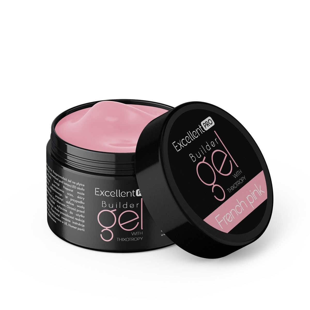 Builder Gel With Thixotropy French Pink 15g Stavbový Gél S Tixotropnými Vlastnosťami Fr…