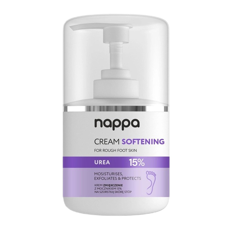 Nappa Cream Softening Zvláčňujúci Krém S Ureou Na Drsnú Pokožku Nôh 15% 250ml