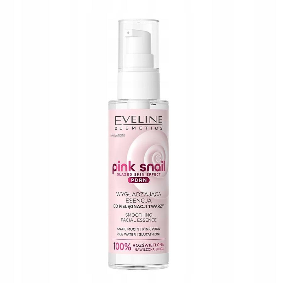 Pink Snail Glazed Skin Effect Pink Snail Wygładzająca Esencja Do Pielęgnacji Twarzy 100ml